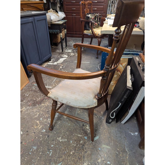 1930s 1930s Inlay Arm Chair For Sale - Image 5 of 11