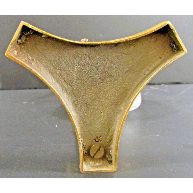 1870s French Empire Gilded Bronze Stylized Swan Night Light Tallow Lamp For Sale - Image 17 of 17