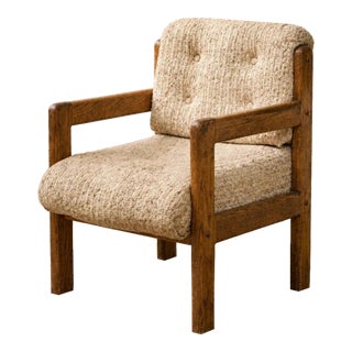 Mid 20th Century Teak Arm Chair For Sale