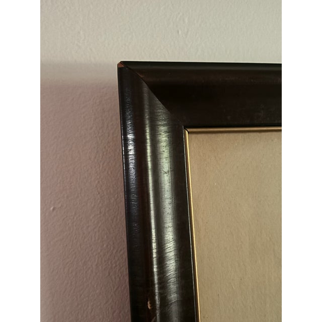 Mid 19th Century Large Antique Engraving of the Duke and Duchess of Branfort 1864, Framed For Sale - Image 5 of 7