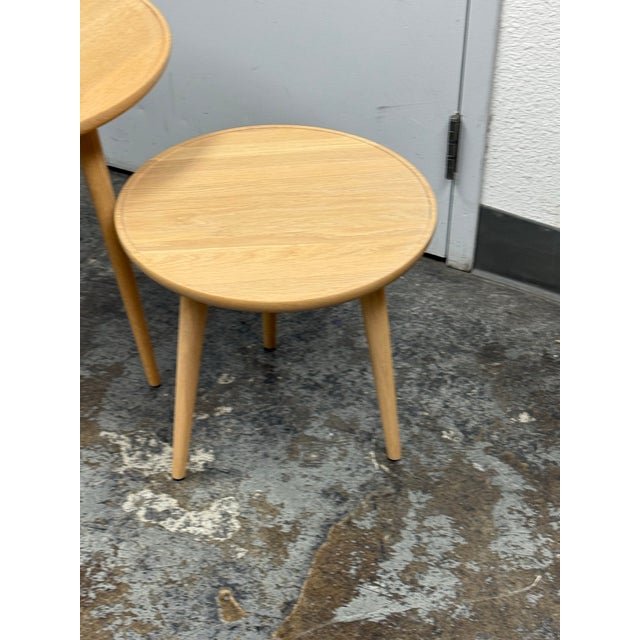 Space Copenhagen for Mater Two Piece Side Tables, Set of Two For Sale - Image 10 of 12