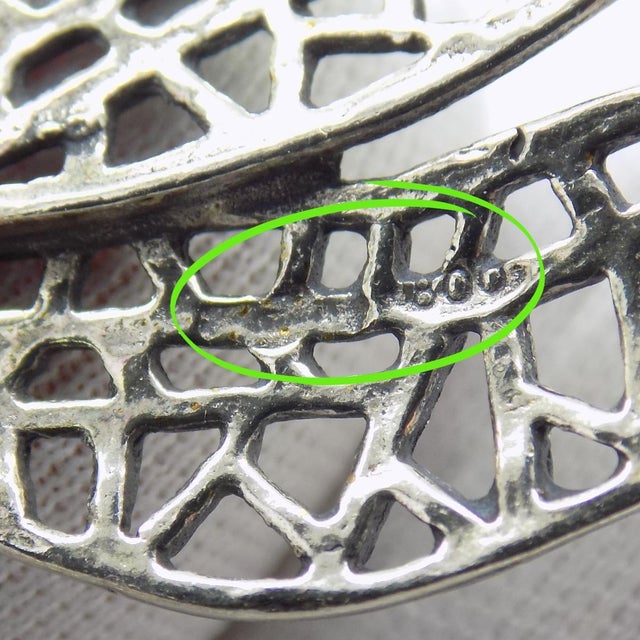 Metal Vintage Italian Handmade Silver Life Size Dragonfly Figurine, 1980s For Sale - Image 7 of 11