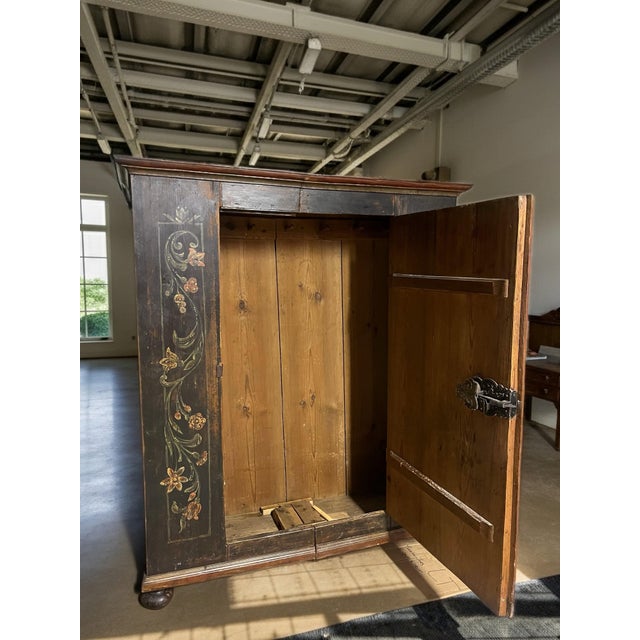 Mexican Late 19th Century Bavarian Pine Armoire For Sale - Image 3 of 8
