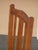 1970s Set Four Vintage Oak Mission Style Barley Twist Oak Black Dining Room Chairs For Sale - Image 5 of 14