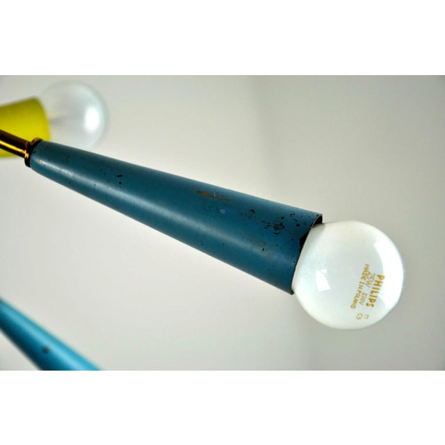 1960s Mid-Century Sputnik Ceiling Lamp For Sale - Image 5 of 12