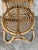 Set of Five French Bamboo and Rattan French Sculptural Dining Chairs circa 1970 For Sale - Image 14 of 18