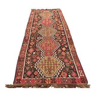 Eastern Turkish 1940's Kilim Runner - 143"x 55.5" For Sale