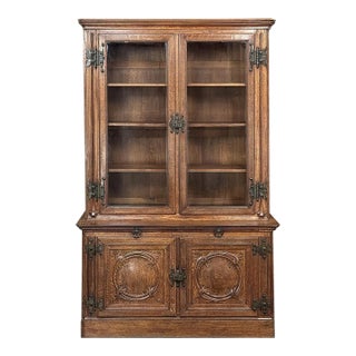 19th Century French Art Nouveau Period Bookcase For Sale