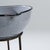 Gray Vintage Central European Enamelled Bowl on Stand For Sale - Image 8 of 10