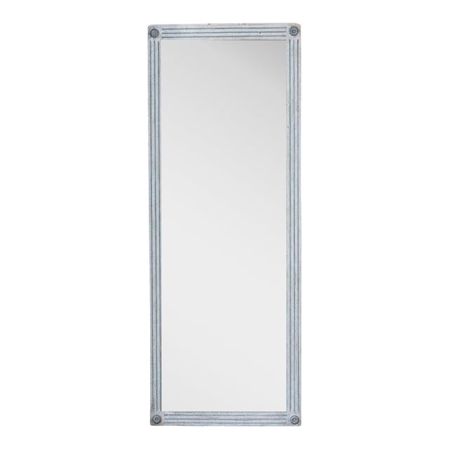 19th Century Large Painted Napoleon III Mirror For Sale