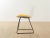 BERTOIA Chair, Model 420, based on a 1940s design by Harry Bertoia for Knoll. Wire mesh frame with a new yellow felt seat...