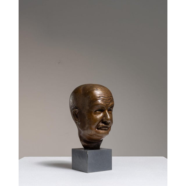 Early 20th Century Belgium Chocolate Bronze Sculpture For Sale - Image 14 of 15