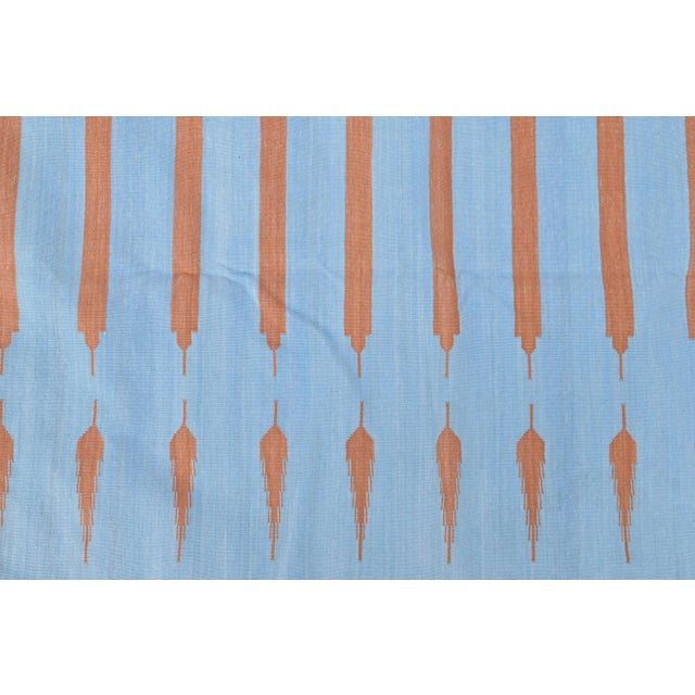 Our exclusive collection of colorfiul, haute bohemian rugs is made from naturally dyed 100% cotton yarn. These dhurrie...