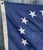 Beautiful example of an authentic vintage 1976 Bicentennial 13 star revolutionary Betsy Ross flag. About 3 x 5 feet All...