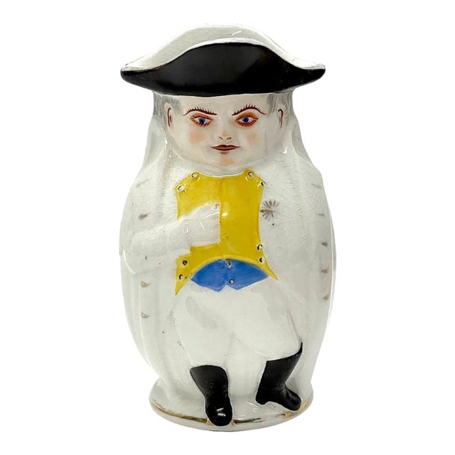 Late 19th Century President William McKinley as Napoleon ' Small' Toby Mug, by Morris & Willmore For Sale