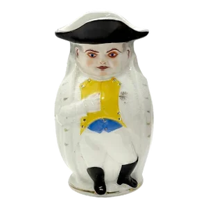 Late 19th Century President William McKinley as Napoleon ' Small' Toby Mug, by Morris & Willmore