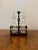 Lovely quality Georgian cruet set, having a quality rosewood stand with a centre finale to the middle for carrying, having...