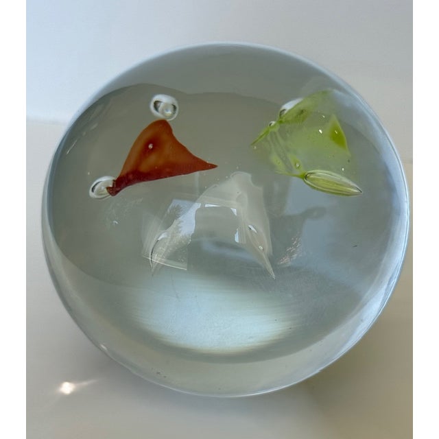 1980s Post-Modern Art Glass Paperweight / Sculpture by Svoboda Karlov For Sale - Image 5 of 6