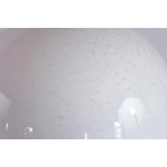 Opaline and Brass Ceiling Lamp from Glashütte Limburg, 1960s For Sale - Image 9 of 12