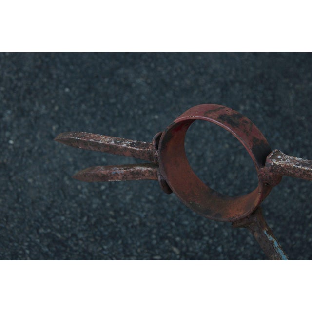 Industrial Metal Road Runner Sculpture Garden Statue For Sale - Image 10 of 18