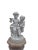 Stone Carrara Marble Cherub Sculptures on Red Marble Bases, Italy, 1980, Set of 4 For Sale - Image 7 of 8