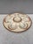 French Majolica oyster plate circa 1890 signed Longchamp.