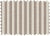 Textile Slipcover for Stoffer Home x Cloth & Company for Lindy Slipcover Dining Banquette in Jane Stripe Mauve For Sale - Image 7 of 8