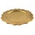 2000 - 2009 Contemporary Brass Charger Plates For Sale - Image 5 of 7