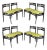 Set of 8 “107” Italian Dining Chairs by Gianfranco Frattini for Cassina, 1960s For Sale