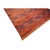 1950s 1950s Orange Cross Modern Geometric Cotton Vintage Persian Ziloo Knotted Rug For Sale - Image 5 of 6