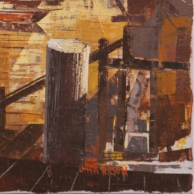 Signed lower right, 'Jack Wilson' (American, 1919-1988) and painted circa 1965; additionally signed, verso, titled,...