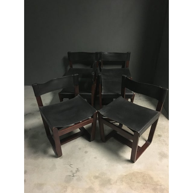 Dining Chairs by Gunther Hoffstead for Uniflex, 1963, Set of 6 For Sale - Image 12 of 16