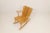 Wood Mid-Century Rocking Chair in Pine from Göran Malmvall, Sweden, 1940s For Sale - Image 7 of 18
