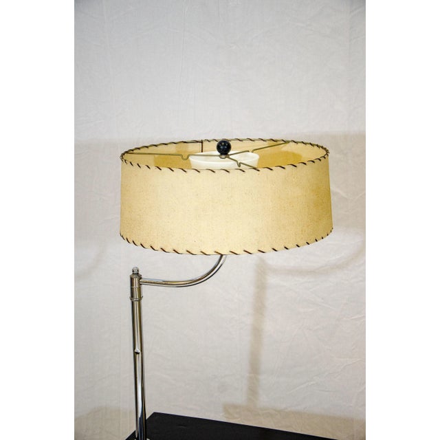 Early 20th Century Art Deco End Table With Lamp For Sale In San Francisco - Image 6 of 13