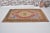 Textile Vintage Small Oushak Floral Carpet For Sale - Image 7 of 10
