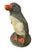 Folk Art Vintage Concrete Penguin Garden Statue With Original Patina For Sale - Image 3 of 9
