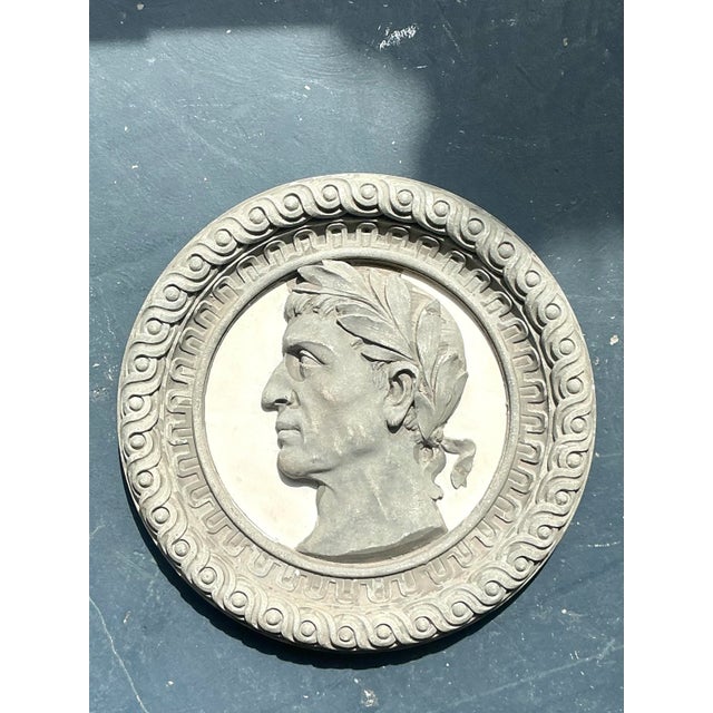 Vintage Grand Tour Plaster Profile Frieze - Set of Four For Sale - Image 4 of 7