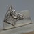 Vintage English Silver and Agate Horse Racing Themed Ashtray, 1956 For Sale - Image 6 of 13