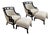 Jay Spectre for Century Furniture Wallis Simpson Lounge Chairs & Ottomans - 4 Piece Set For Sale
