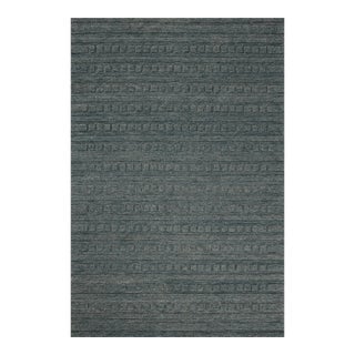 Chris Loves Julia x Loloi Bradley Teal 9'-3" x 13' Area Rug For Sale
