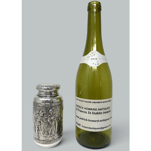 Antique German Sterling Silver Teacaddy Neresheimer Sohnes Berthold Muller 1900 For Sale - Image 13 of 13
