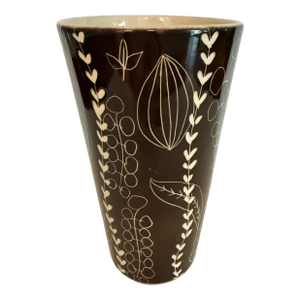 Mid-Century Arabia Finland Siena Porcelain Vase