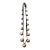 Vintage Brass Sleigh Bells on Leather Strap For Sale