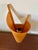 Wood Wood Veneer Leaf Wall Sconce, 1980 For Sale - Image 7 of 11