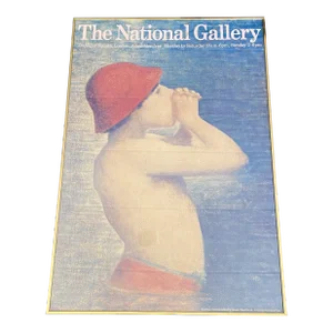 1970s The National Gallery in London Exhibition Poster, Framed