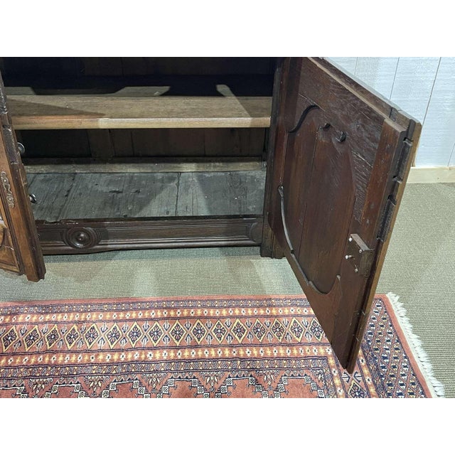 19th Century Rustic Oak Sideboard For Sale - Image 9 of 16