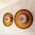 Mid-Century Modern 1990s Amber Mid Century Modern Murano Glass Sconces - a Pair For Sale - Image 3 of 13