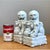 Late 20th Century Vintage Blanc De Chine Porcelain Foo Dogs - Pair For Sale - Image 5 of 12