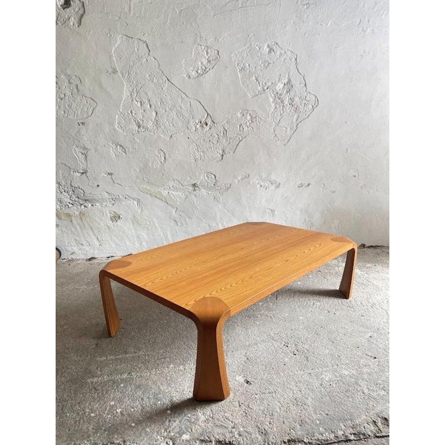 Low Japanese Modern Zataku Coffee Table from Tendo Mokko, 1970s For Sale - Image 4 of 13