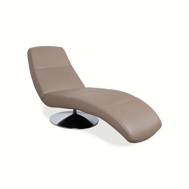 Brown Leather Silence Lounger from Ewald Schillig For Sale - Image 4 of 18